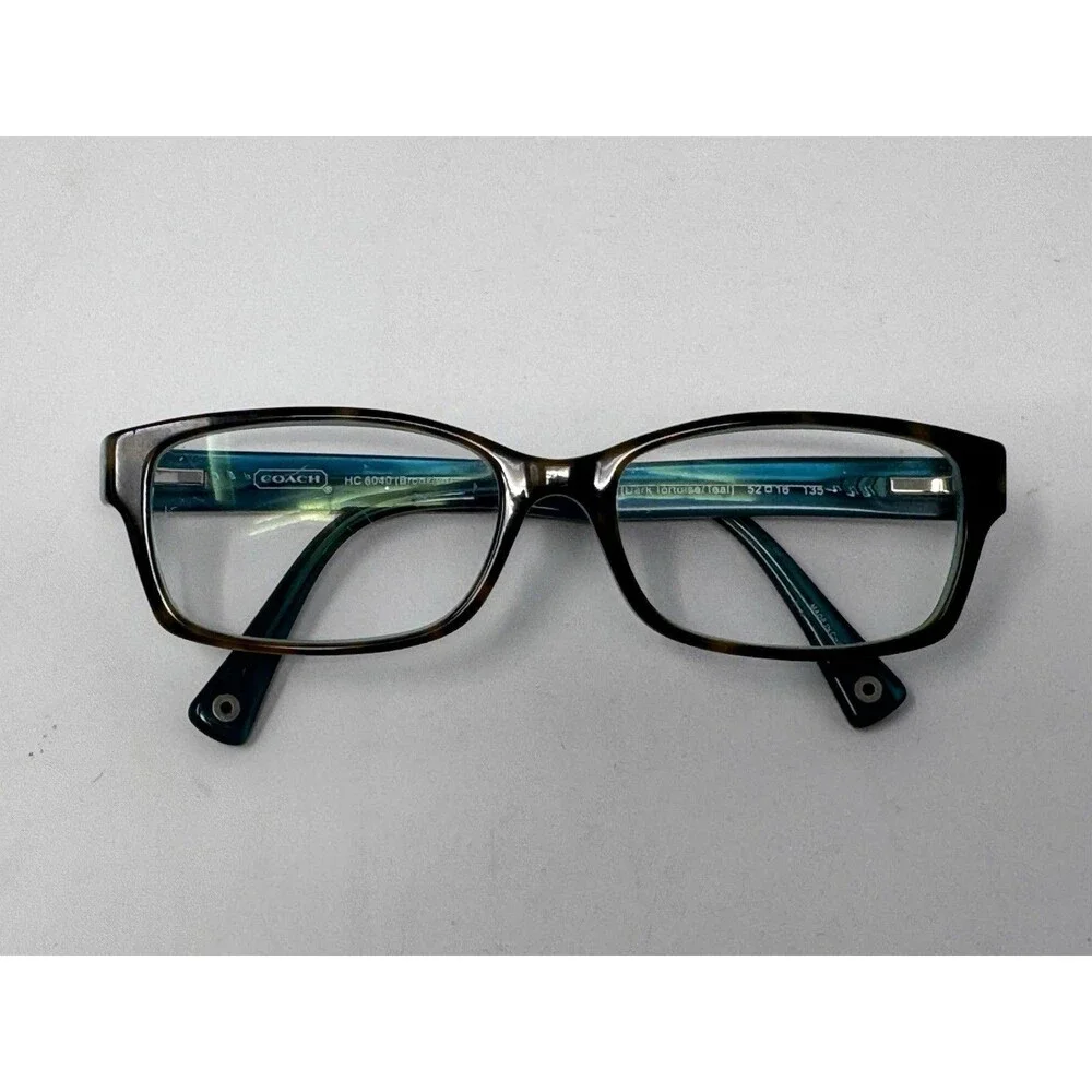 Coach HC6040 Brooklynn Eyeglass Frames Only 52-16-135 Teal 5116